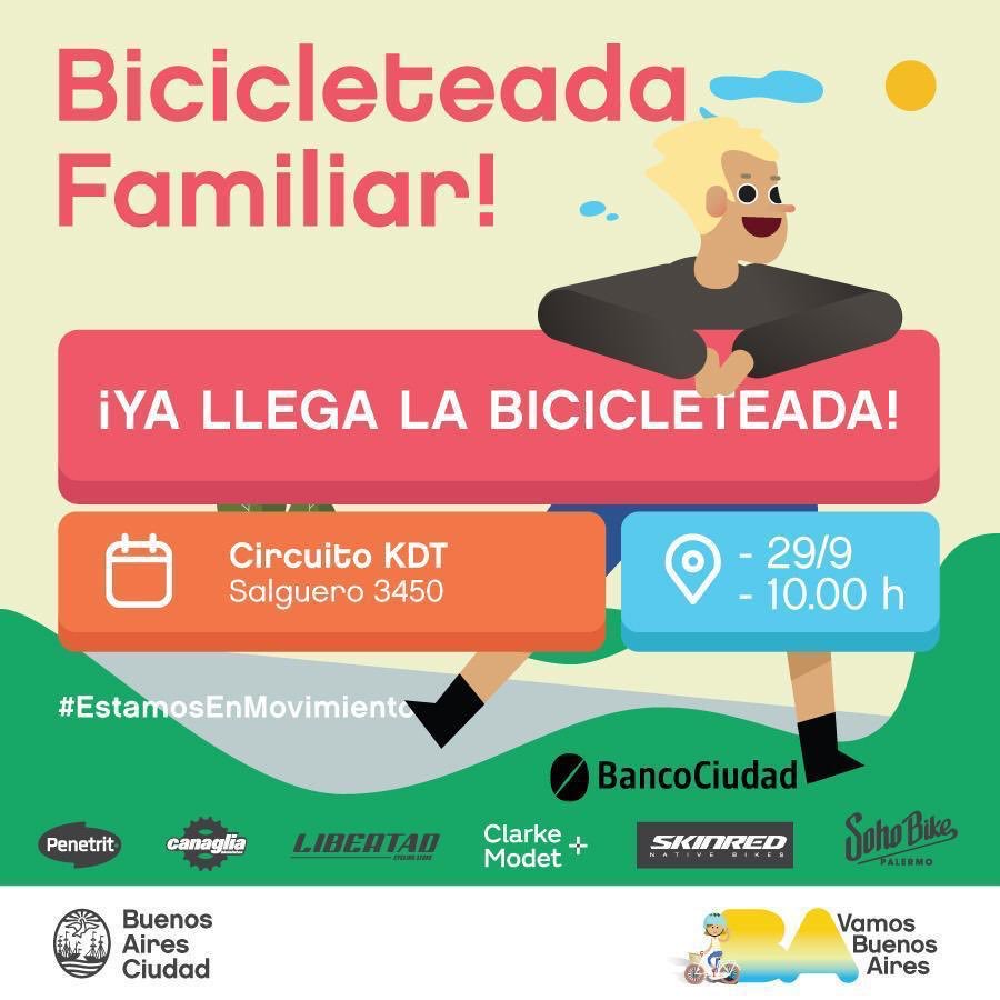 SohoBikePalermo's tweet photo. El Domingo 29 de Septiembre estaremos realizando mecánica sencilla en la bicicleteada familiar ! @BAecobici @paulabisiau @BancoCiudad https://t.co/TKUZ4YIBG9
