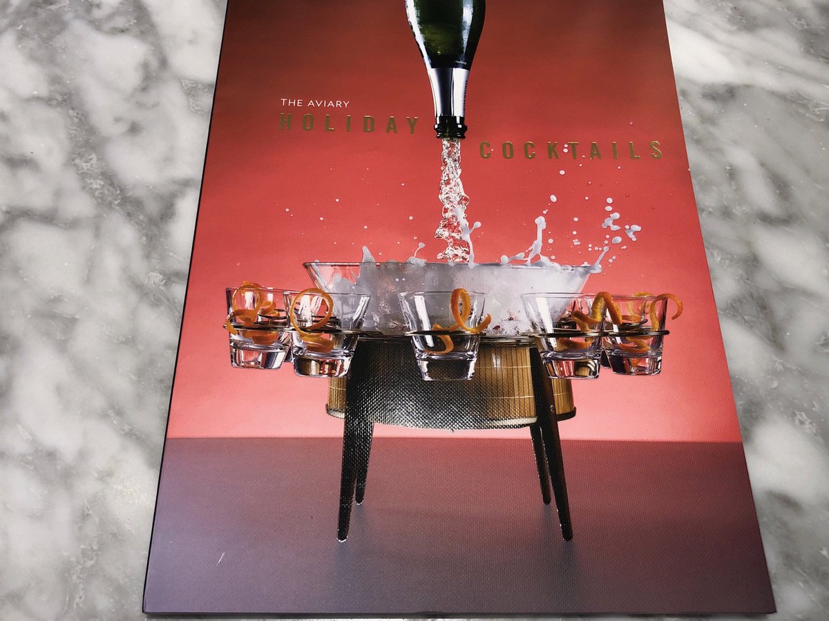 Aviary Holiday Cocktails shipping began this week; just heard from a buddy in the Bay Area that his copy arrived today. 

This is the fun moment for all of us here...