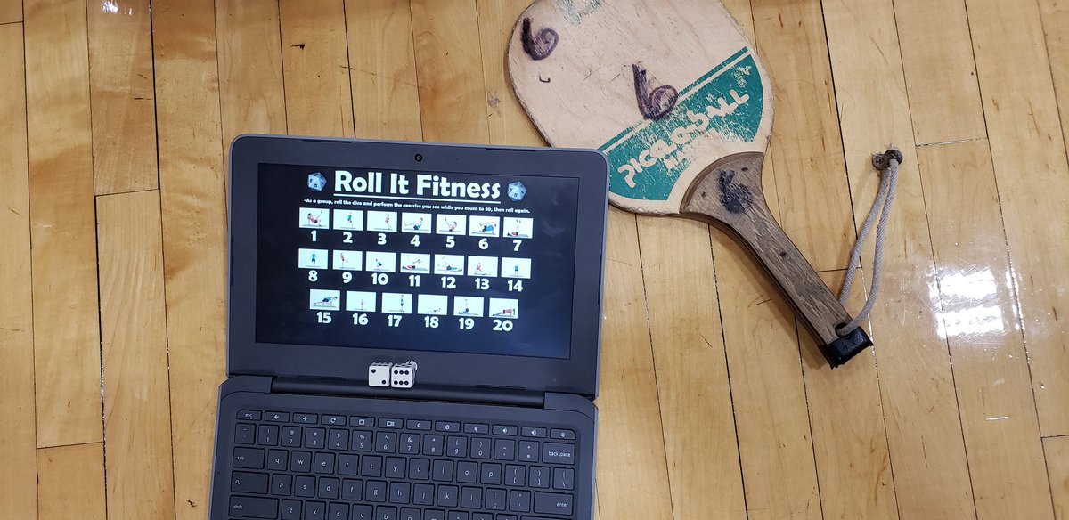 HixJen's tweet image. What made fitness fun today at RMS?  Personalized learning in PE!  Students self-selected their warm up-a fitness video or Roll It Fitness. Fitness goals+choice=smiles. @rotoloms @RotoloMS_pe #101alag #thatsrotolo