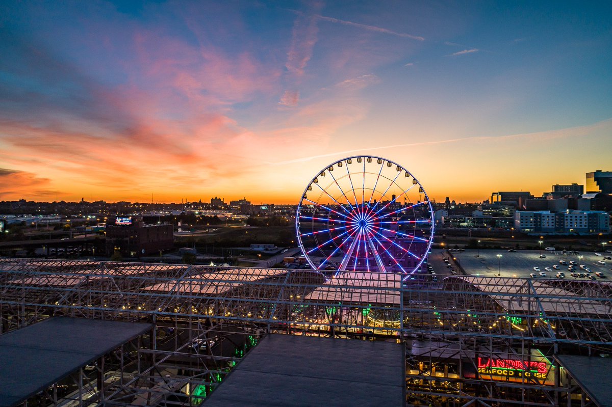 JayBirdSTL's tweet photo. The St. Louis Wheel #STL #StLouis https://t.co/rMqHn8baZl