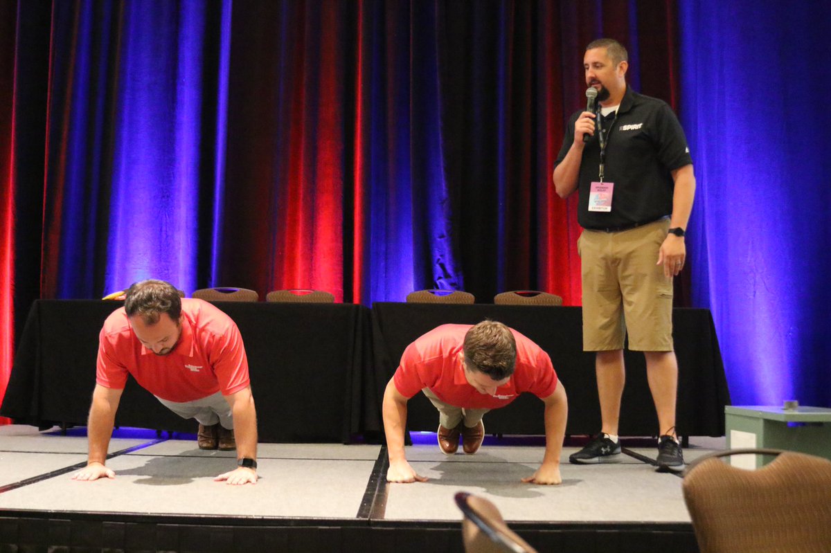 TheRealAAU's tweet photo. #Committobefit can be fun with PYFP! The National Staff had some fun learning about the new partnership with IHT (Interactive Health Technologies) and the Presidential Youth Fitness Program in Anaheim, Ca!
#aausports #weareaau #PYFP #InteractiveHealthTechnologies https://t.co/0WkxhNybIz
