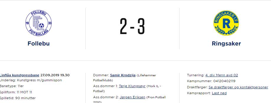 Fortvil ikke! Selv om kamprapporten påstår at vi tapte kan vi faktisk avsløre at vi trakk det lengste strået i kveld. Seier 3-2!

Mål: Kristiansen (Østensen), Hagestande (Kleiven) og Hagestande (Brautehaug)

#fæmsekssju