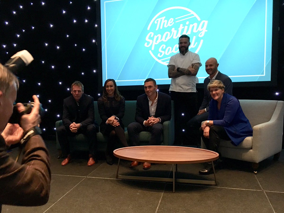 janesappeal's tweet photo. Thanks to @DFS for ensuring our celebrity panel are comfortably seated, ready to entertain our guests with stories from their sporting careers #SportingSocial https://t.co/FqEGEb5ncw