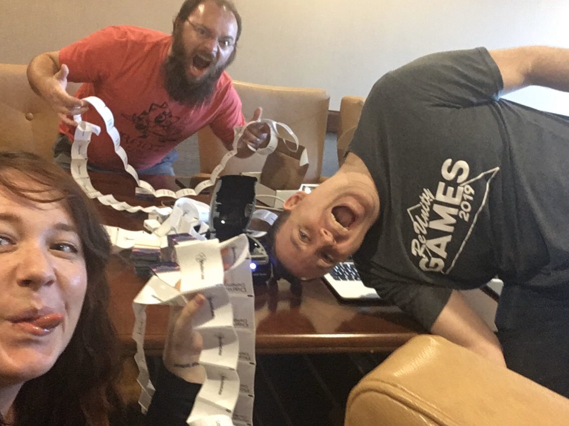 ReUnityGames's tweet image. Your ReUnity Crew is hard at work assembling and alphabetizing hundreds of badges. 

Who is ready to play some games?

#ReUnityGames