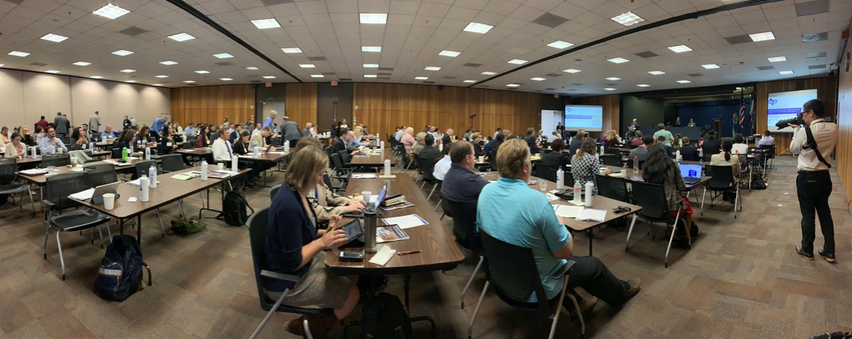 CWH_org's tweet photo. Council boardmember Rich Nagel kicked off a successful #scwcstormwaterworkshop2019. Great presentations and panels on #waterresiliency, the #safecleanwaterprogram, and operations &amp; maintenance. So great to see so many of our partners in watershed health in the room! https://t.co/1P7zfHLeJJ