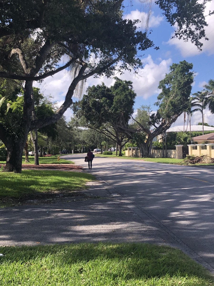jkellerfsu's tweet photo. I don’t get out into the field like I used to. I spend most of my time in meetings. Today, while working on a collector street without #slowlanes and #sidewalks I got to see the position we place our vulnerable roadway users. https://t.co/JXKOx0YxSz