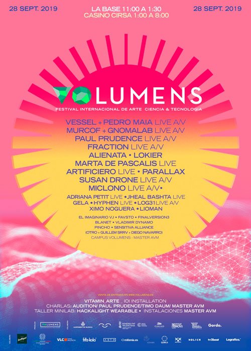VOlumens regresa en su tercera edición, el sábado 28 de septiembre, a La Marina de València, y esta vez lo hace poniendo el acento en la simbiosis entre arte, ciencia y tecnología. bit.ly/2nlaAHq #techno <a href="/VolumensFest/">🔽⏺ VOlumens</a> <a href="/H4L9000/">H4L9000🤖</a> <a href="/alejandro_psych/">Alejandro Serrano</a>