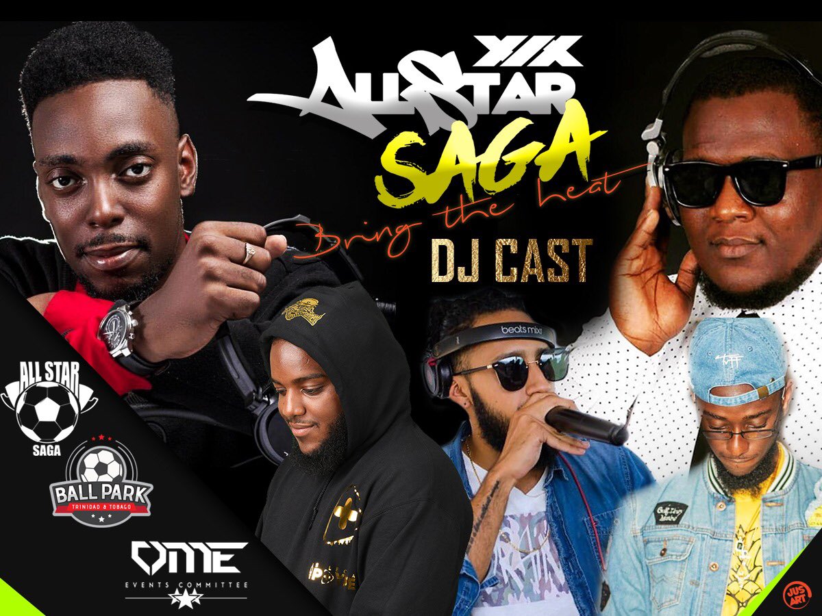 OmeEvents's tweet photo. T-9 days 🔥🔥🔥

Football &amp; Lit Djs???  Say Less!!! 

🗣Official All Star Saga Dj Cast!!! 

 @selectorcharlo 
@mecasmiwanke 
@selectapayne 
@thedjbrainiac 
@djkrazyflow
__________________×¡x ______

#OME #OMEevents #AllStarSaga #XIX ⚽🏆
#BringTheHeat 🔥🔥🔥 https://t.co/sI3jkdDKKM