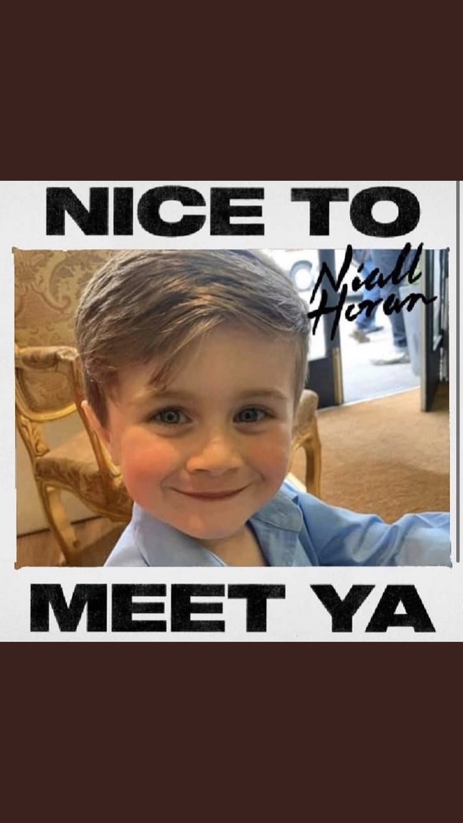 RoseH_Official's tweet photo. @TheoHOfficial_ @NiallOfficial  #NiceToMeetYa  So cute https://t.co/HcJu0IcCsk