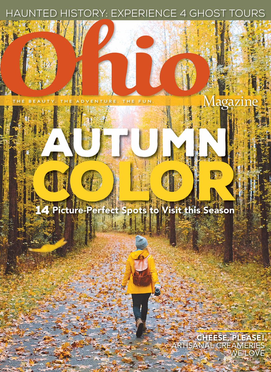 OhioMagazine's tweet photo. Our October issue is here! Find the newsstand nearest you. https://t.co/UzdUgOXXkq https://t.co/XEeZMzpb2y