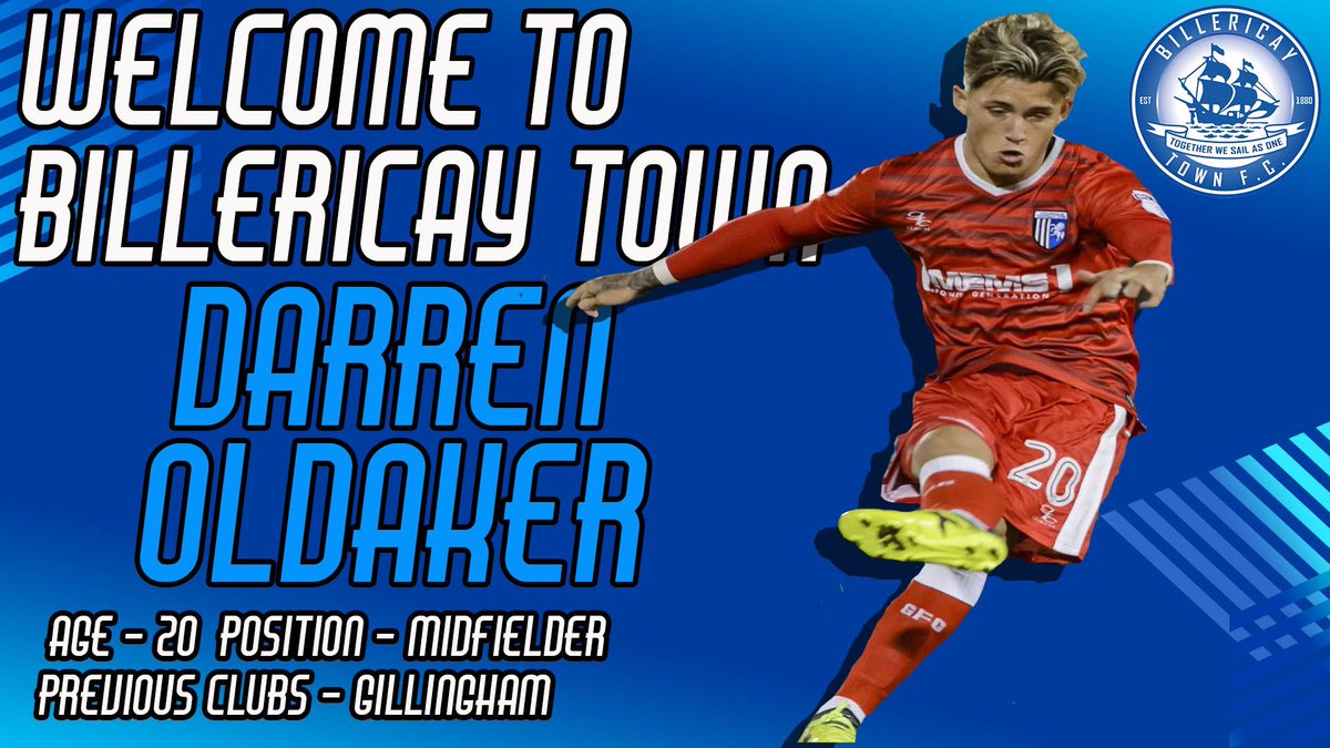 BTFC's tweet image. ...And last but no means least is former @TheGillsFC Midfielder Darren Oldaker, Darren spent his youth at QPR before moving to Gillingham in 2015. All four signings will be available for selection for tomorrow’s game at home to @DorkingWDRS.
#WelcomeDarren #BTFC #4of4