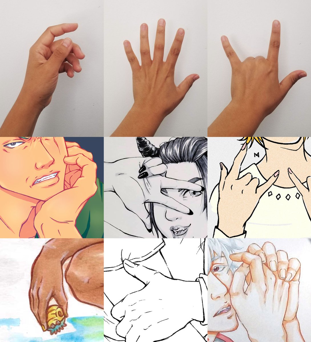 Same here! Specially for tricky poses, I always end up referencing my hands. #handvshand