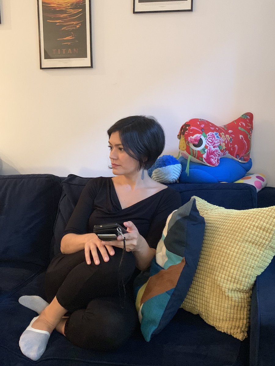 PeterStoffanRN's tweet photo. She’s teaching me how to Twitter better. She works at Morning Joe. She has great hair. #itrusther #MorningJoe @catrakowski https://t.co/TtSUXfeL9m