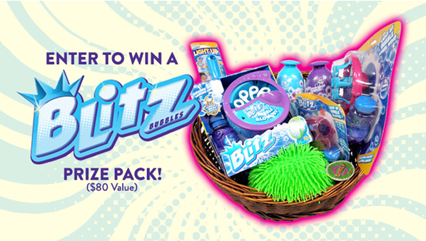 MyGymFun's tweet photo. Blitz Bubbles, the official bubble partner of My Gym, is giving away a fun-filled prize pack to one randomly-chosen My Gym fan in the U.S or Canada! Click for details and to enter: https://t.co/flCzYgPQbQ  #sweepstakes #entertowin #parenting #bubbles https://t.co/Qn7X1JcIQB