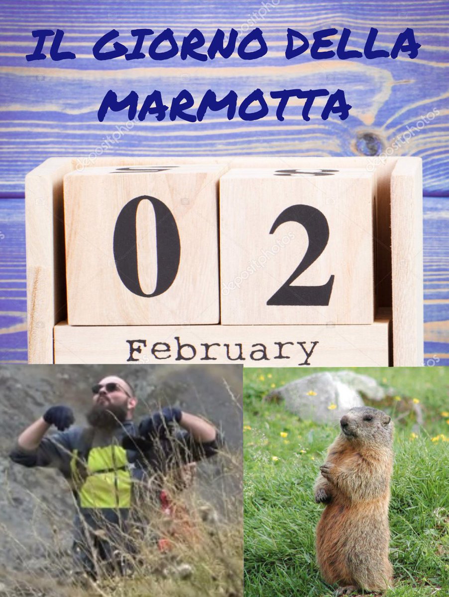 SandroDragone's tweet photo. Un nuovo testimonial per il giorno della marmotta!
@welikeduel @quelloditermoli @zdizoro
#propagandaforfuture #propagandalive #marmotta
#marmottaday #2febbraio #testimonial https://t.co/iFCKg5KWgB