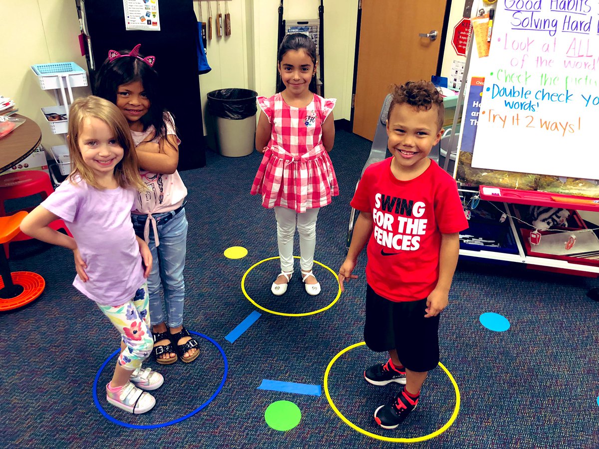 HelloMsMartinez's tweet photo. Just here having fun making number bonds in class🎉 The kids caught on to number bonds quickly because they we're able to use their own bodies to compose and decompose numbers! So engaging and so fun! Love seeing these kids learn😍 @CFISDPost #CFISDspirit https://t.co/8WkvCUTisO
