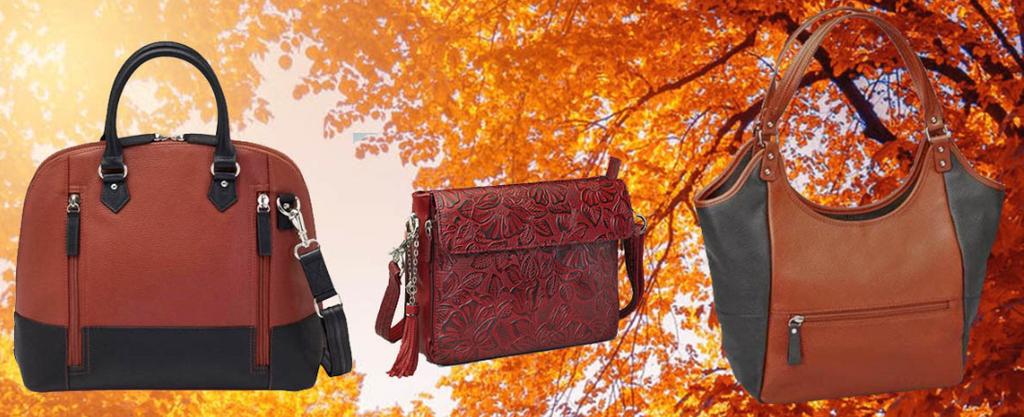 WellArmedWoman's tweet photo. It’s fall! The time of year for pumpkin spice, cute scarves, and stylish purses! TWAW encourages that you carry on-body, but when you can’t these purses are a great option!
.
#ccpurse #concealedcarry #fallpurses #fallccfashion
.
https://t.co/JC18lbHZJc https://t.co/OZJgCP8vvR
