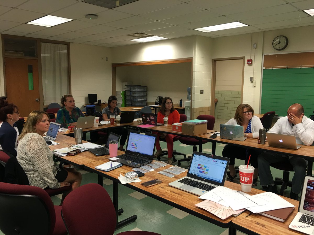 MelissaABlossom's tweet photo. Spent the morning with elementary principals/district admins planning for proficiency! Analyzed data, set ambitious goals, and reviewed instructional calendars/CFAs. What a motivated group of leaders!  #NoExcusesUniversity #INspirEDleaders ⁦@EducateIN⁩ ⁦@drtimsmith⁩ https://t.co/oDcXDFuoQi