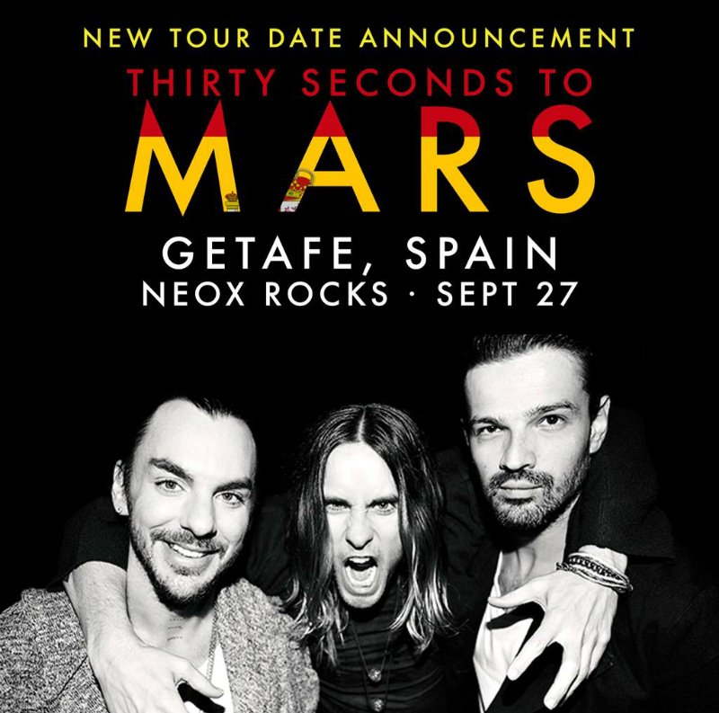 Daria_Hernandez's tweet photo. FOUR years today! @30SECONDSTOMARS @JaredLeto @tomofromearth #MARSinSpain https://t.co/fWih5fHVDm