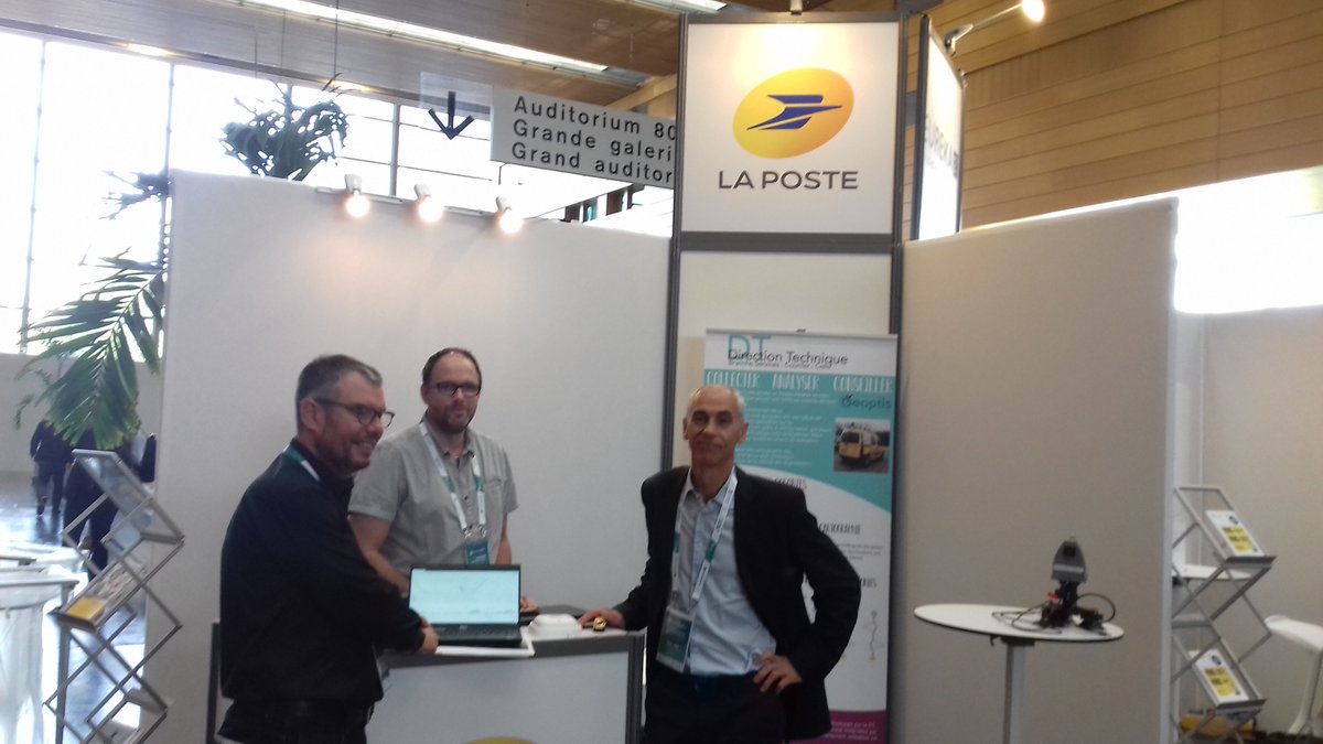 Congrès mondial de l' #innovation <a href="/IASPnantes/">IASP 2019 Nantes</a> avec 600 acteurs de 80 pays. <a href="/GroupeLaPoste/">La Poste Groupe</a> présente ses innovations, notamment <a href="/atmotrack/">AtmoTrack</a> <a href="/GEOPTIS_SAS/">Geoptis</a> <a href="/LPNews_PDL/">La Poste Groupe PDL</a> #airquality @atlanpole <a href="/NantesMetropole/">Nantes Métropole</a>