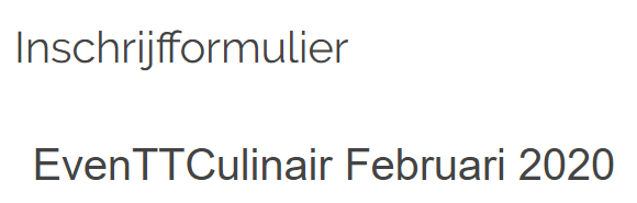 Het inschrijfformulier staat vanaf nu online, culinaire wedstrijden in diverse disciplines. eventtculinair.nl/wedstrijden/in…