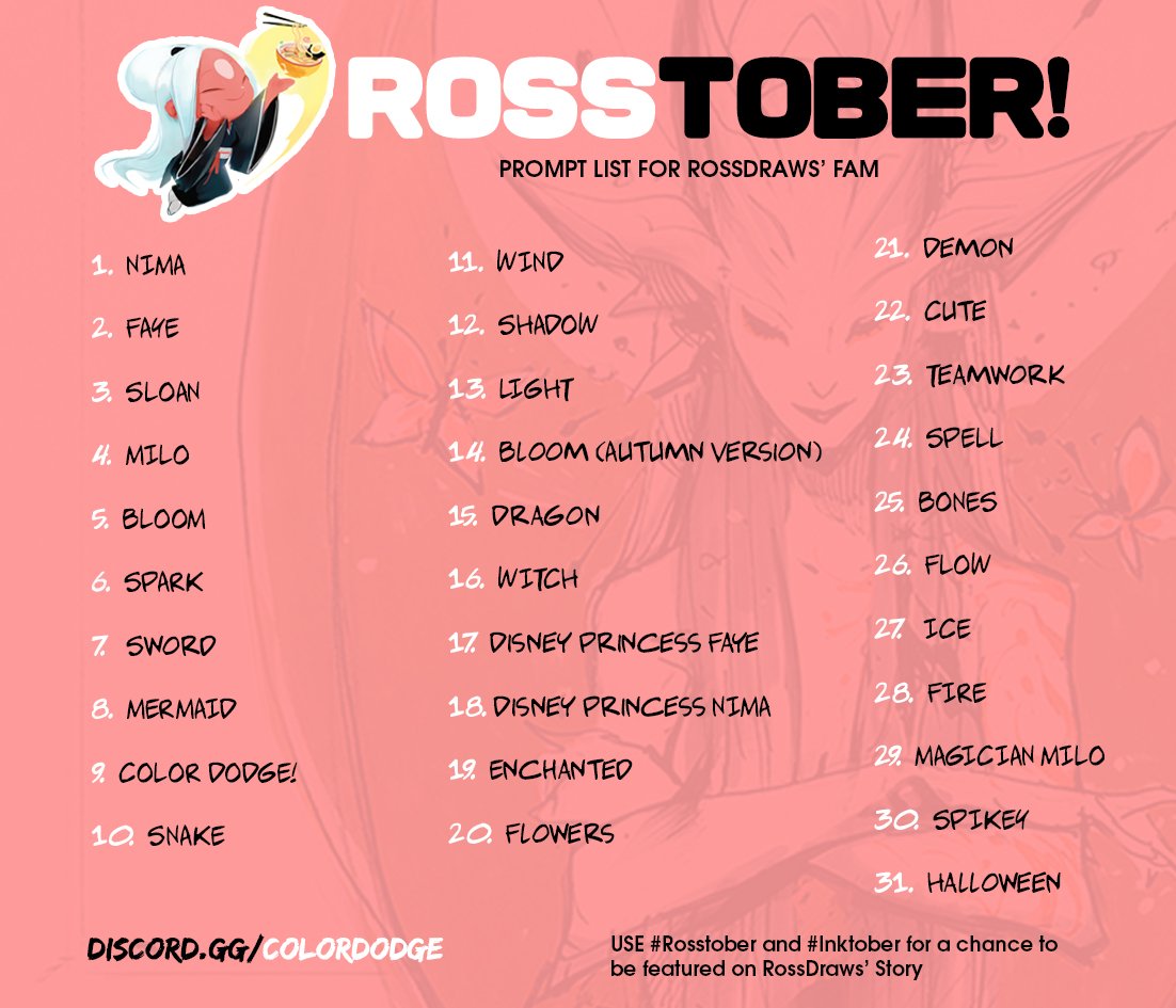 RossDraws Lightbox Expo 815 on Twitter "THIS IS SO CUTE. My discord community is making their