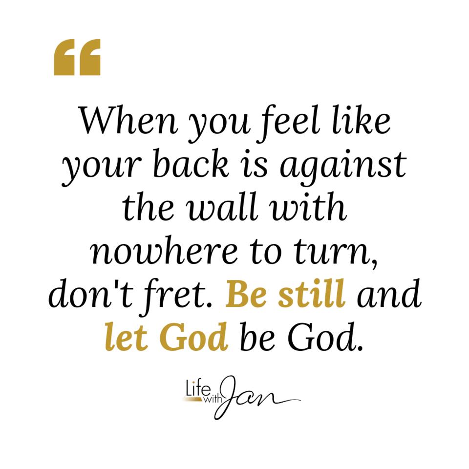 We've all been there! No matter what you are going through, remember there is a God who cares about our wellbeing.The trouble is we hold on to the reign so tightly that we strangle our hopes of getting aid. Let God be God! He is able. #HappySabbath #StressManagement #Prayer