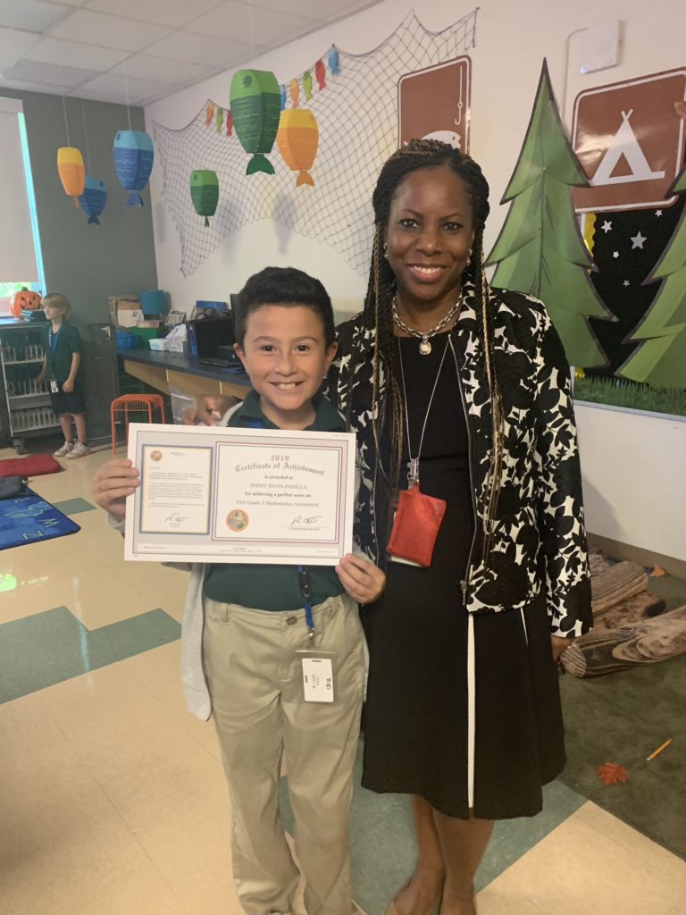 CayCat724's tweet photo. Congratulations to my hardworking Jimmy on his perfect Math FSA score from 3rd grade! Canβt wait to see what you do this year on the 5th grade FSA! #lovemath #secondyearstudent #loop3toAMP #proudteacher @PineJogES @AP_Pine_Jog https://t.co/gCtYBnIU5T