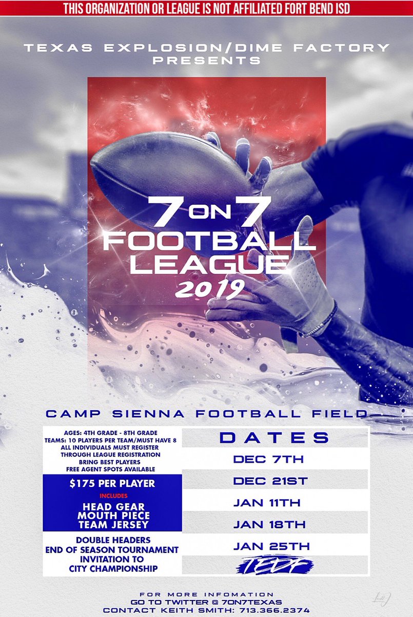 Texas Explosion/DimeFactory 7on7 tweet media