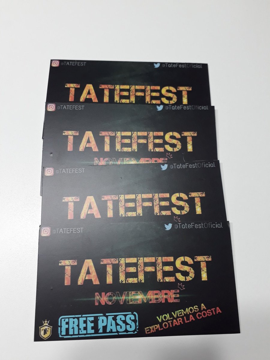 TateFestOficial's tweet photo. Estamos presentes! 🤯🤪🎉😈 https://t.co/DX1sQk4BqO