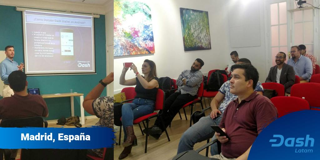 GeorgeDonnelly's tweet photo. Dash Latam carries out yet another of many Dash training sessions where we teach Venezuelan expats in particular how to use Dash to send money home cheaply, as well as to sell Dash combo remittances.
#DashAlwaysBuilding #DashPay #DashLatam https://t.co/PGTRhaYYkK