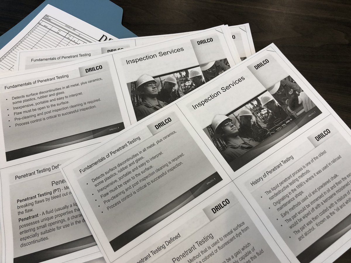 AvalosPTECH's tweet photo. Students in the #InspectionTechnology #NDT career pathway learned about Penetrant Testing during College and Career Connections Fridays. On-site, Work Based Learning today, for the jobs of tomorrow! #PTECH #TexasPTECH @AldineCTE #DrilcoHouston https://t.co/KUJTi8uaPT