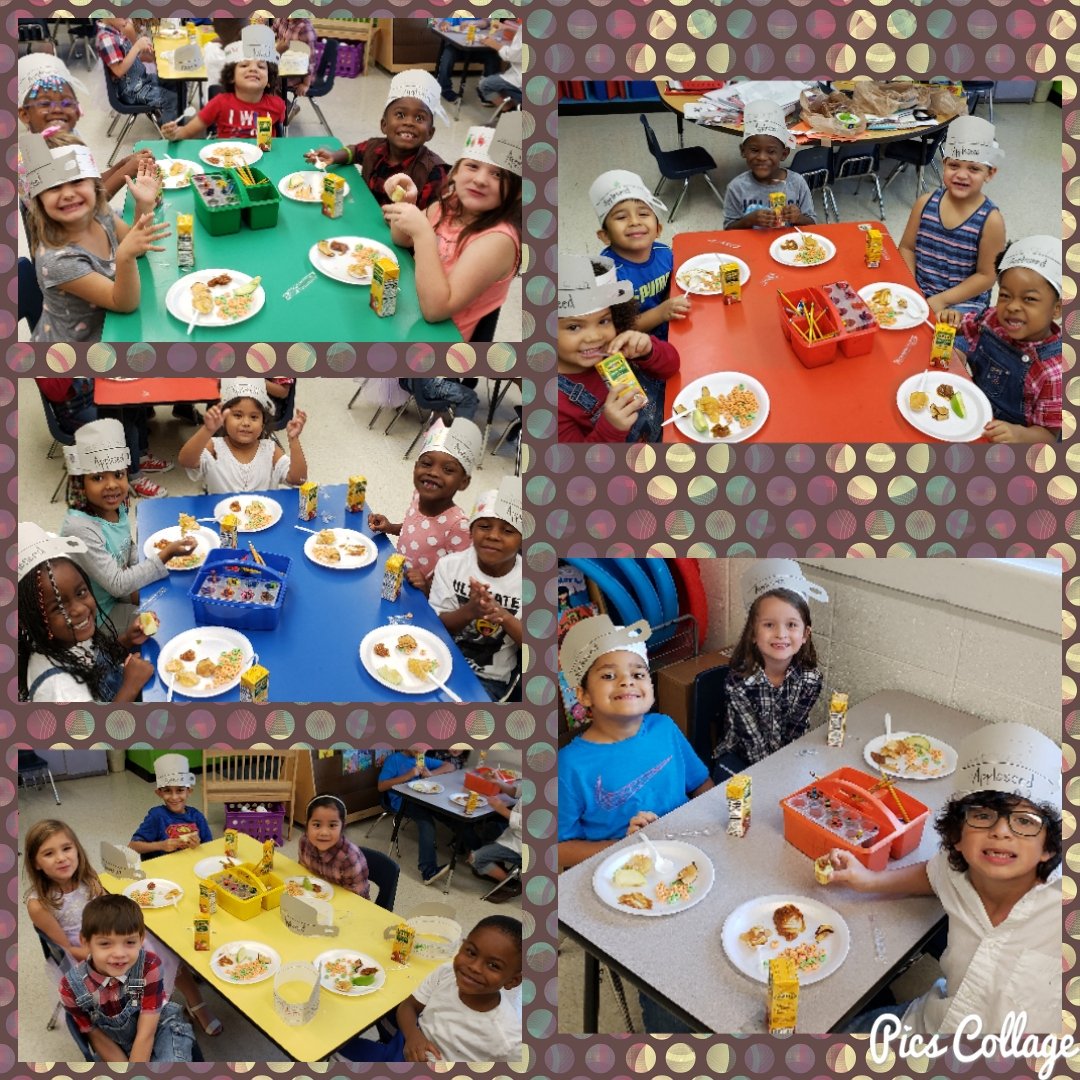 MrsBrownHSE's tweet photo. It was #JohnnyAppleseed day in #Kindergarten. We celebrated by #dressingup , eating #applesnacks , and doing apple stations! It was a #fun and #busy day! @HSChargers #TeamDCS #RaiseTheBar #lilChargers #KinderKids #theHope https://t.co/GV1GyQdDrK
