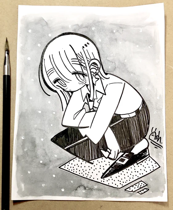 一瞬ラクガキじゃ。。 