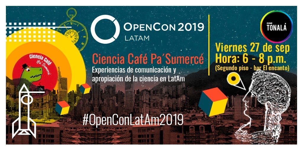 SandraPGaleano's tweet image. Maravilloso escuchar las experiencias de estos duros que se esfuerzan por llevar más allá el conocimiento en ciencia y tecnología en Latinoamérica. Mucho para aprender! #OpenConLatAm2019 @JuancoMerino @Srta_peperina @ivntres @guarnitron @CienciaSumerce