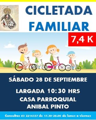 cels72's tweet photo. Cicletada Familiar 7K en Valdivia, inscripcion gratis.
Partirá desde Bueras/A. Pinto, continua por Simpson  hasta Barrio El Bosque y Bosque Sur para volver por Arica al punto de partida.
#valdiviacl https://t.co/rINJ3IUa73