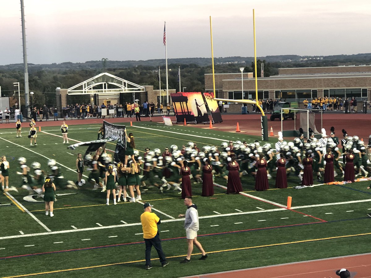 KelleyPeloquin's tweet photo. Friday Night Lights!! @PennridgeHS vs @CBWestHS! #hometown against #whereiteach https://t.co/qK0rSwcUin