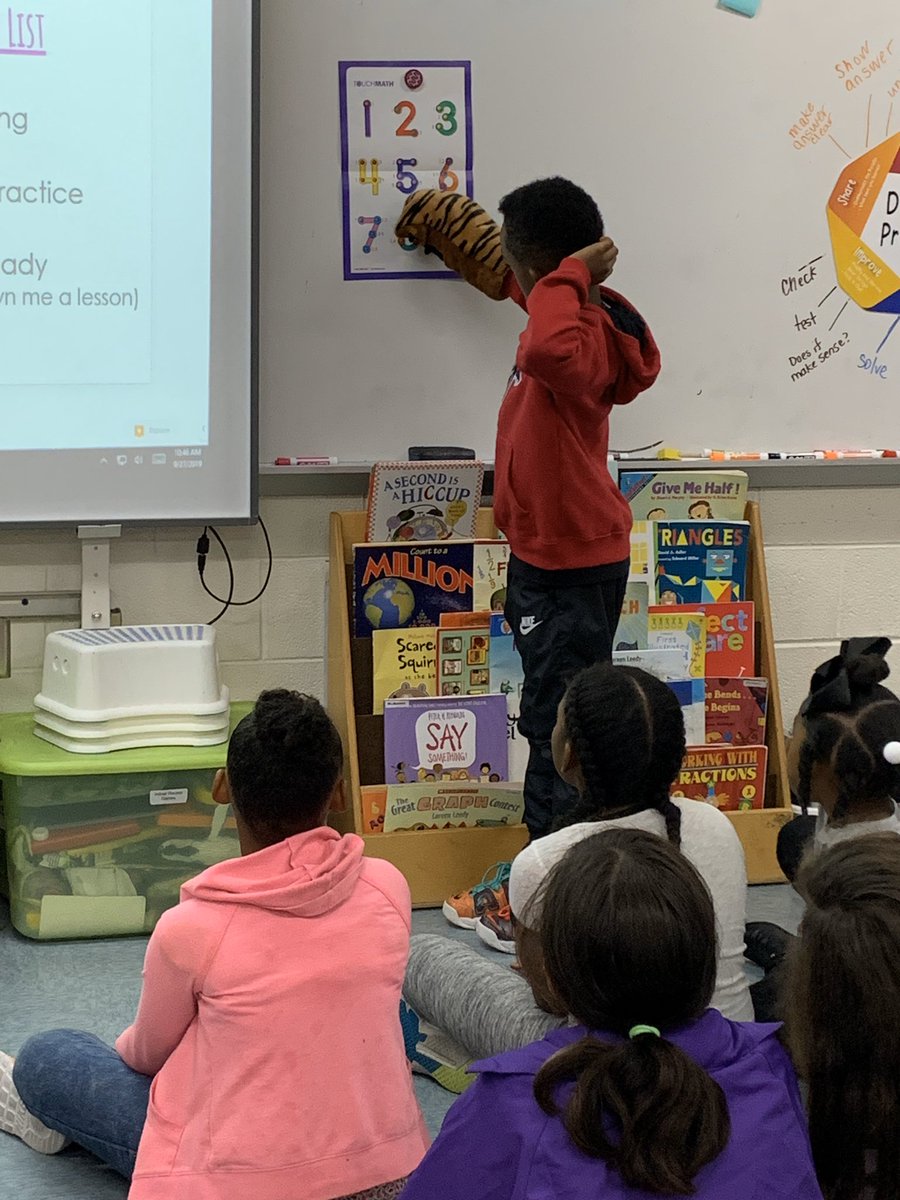 MissMcMannis's tweet photo. Thank you to @mrsschmitz16 for creating an entertaining Touch Math lesson for our Raiders and Tigers. Weโre always happy about a new strategy ๐ก#ReynMath #ReynPineapples ๐ https://t.co/ya480CGtVx