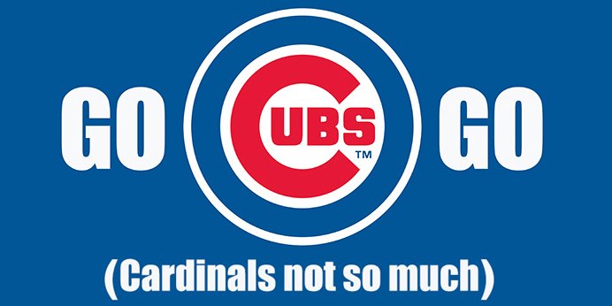 WGNTV (@wgntv) on Twitter photo After 7+ decades of Cubs baseball on Channel 9, the sentiment remains the same.
#Cubs #Cardinals at 7:00 on WGN-TV, starting off with a very special Lin's Bin from WXRT's <a href="/LinBrehmer/">Lin Brehmer</a>. After 7+ decades of Cubs baseball on Channel 9, the sentiment remains the same.
#Cubs #Cardinals at 7:00 on WGN-TV, starting off with a very special Lin's Bin from WXRT's <a href="/LinBrehmer/">Lin Brehmer</a>.