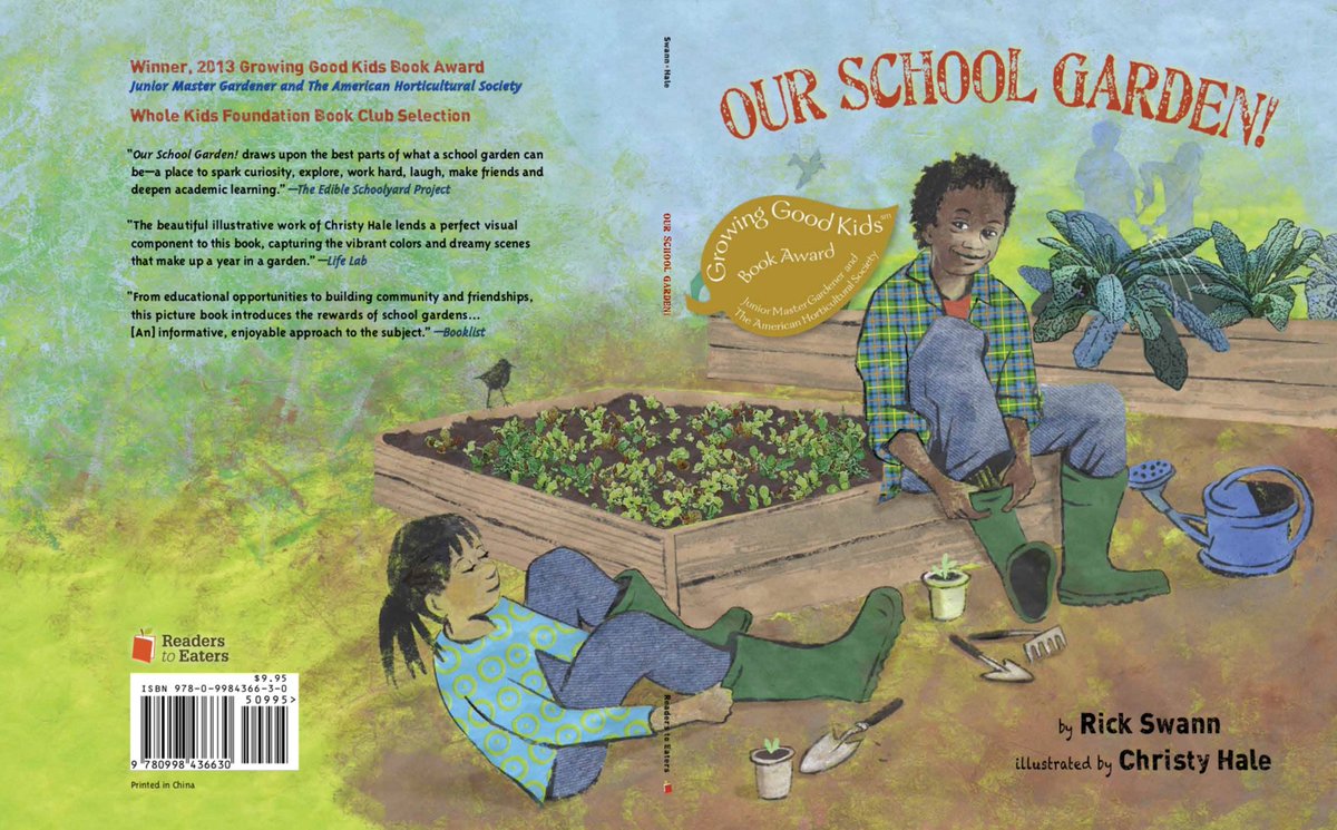 ReadersToEaters's tweet photo. #PoetryFriday! Sharing #poem "Harvest Day" from #OurSchoolGarden!, #GoodRead4 #FoodLiteracyMonth &Oct #NationalFarmToSchoolMonth begins! https://t.co/h9OPXGFuea See @WholeKidsFnd #BookClub ActivityGuide. #FoodLiteracy #FoodEducation #SchoolGarden #FarmToSchool #DiverseBooks https://t.co/icOb4cwgGz