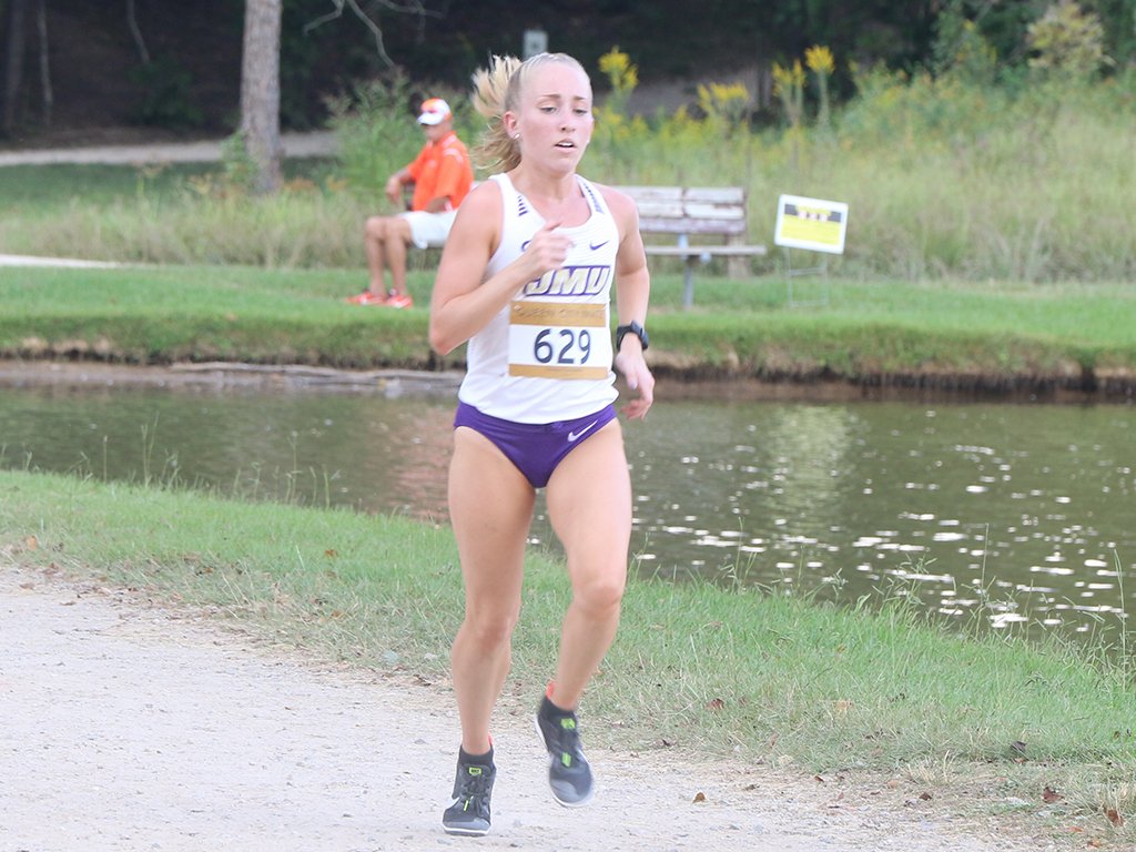 JMU won the Queen City Invitational! 🏆

Brooke Manion, Kayla Connelly and McKenzi Watkins all finished in the Top-10.

#GoDukes