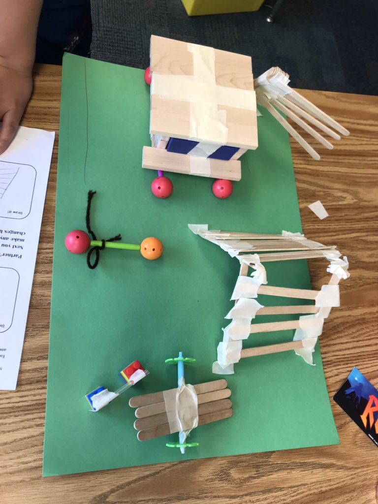 Miss_Bennett3's tweet photo. Some of the finished Simple Machine Playgrounds #eastviewpride #fcscspartanpride https://t.co/q91RPFgaYs