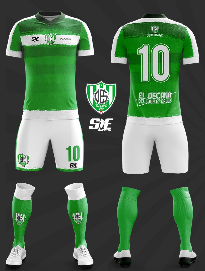 CDESuperior's tweet photo. ⚽ ¡Asi serán las nuevas indumentarias de las categorías Cadete, Seniors y Super Seniors del "Decano del Calle-Calle"! . Todo esto a confeccionar por @SyEDeportes . Proyecto gestionado/financiado por @munivaldivia @ami_simeimporta y directiva @CDESuperior 🤲🤝👍 #valdiviaCL https://t.co/PEl30p0xJN