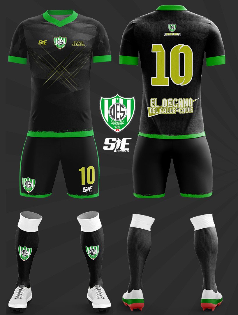 CDESuperior's tweet photo. ⚽ ¡Asi serán las nuevas indumentarias de las categorías Cadete, Seniors y Super Seniors del "Decano del Calle-Calle"! . Todo esto a confeccionar por @SyEDeportes . Proyecto gestionado/financiado por @munivaldivia @ami_simeimporta y directiva @CDESuperior 🤲🤝👍 #valdiviaCL https://t.co/PEl30p0xJN