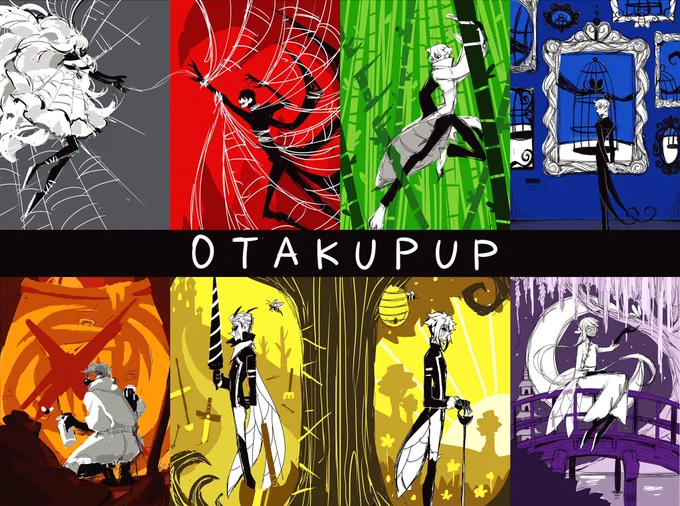 Concepts for a future zine of my bug babies!!! ^^ ☺️❤️❤️❤️❤️❤️❤️ #otakupup 