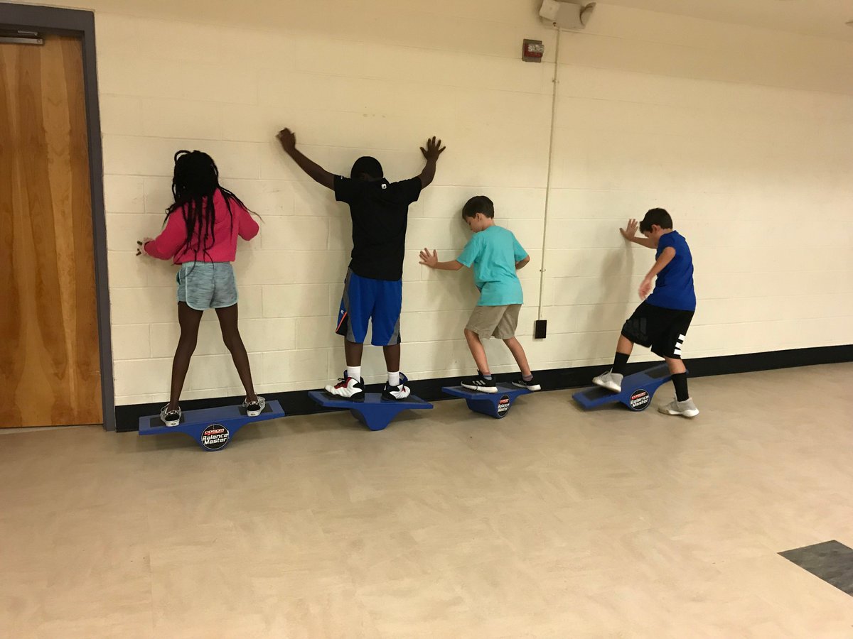 bears_rd's tweet photo. Forget the extra fries when you like to exercise with Mrs. Garrett in PE at ARES! @CCSElemEd https://t.co/lLj8vOM38P