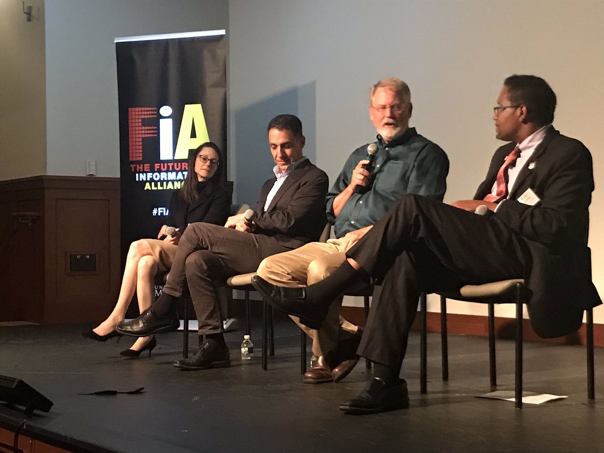 merrillcollege's tweet photo. Tonight at the @PhillipsMuseum, the Future of Information Alliance (directed by @ichinoy) hosted a discussion about Deepfakes — a new technology that is testing our ability to recognize what’s real. #FIAumd https://t.co/upaj2VRmrG