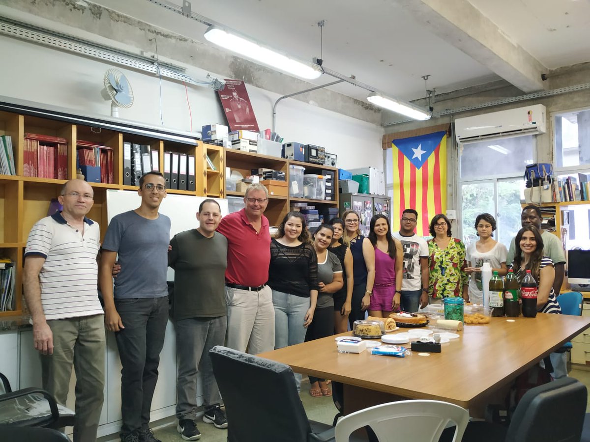 Nos despedimos hoje do Prof. Dr. Malcolm von Shantz, University of Surrey, UK. Somos profundamente gratos por sua visita enriquecedora  durante o mês de setembro e por suas inestimáveis contribuições.  <a href="/mvonschantz/">Malcolm von Schantz</a> #CiênciaUFRN #Cronobiology