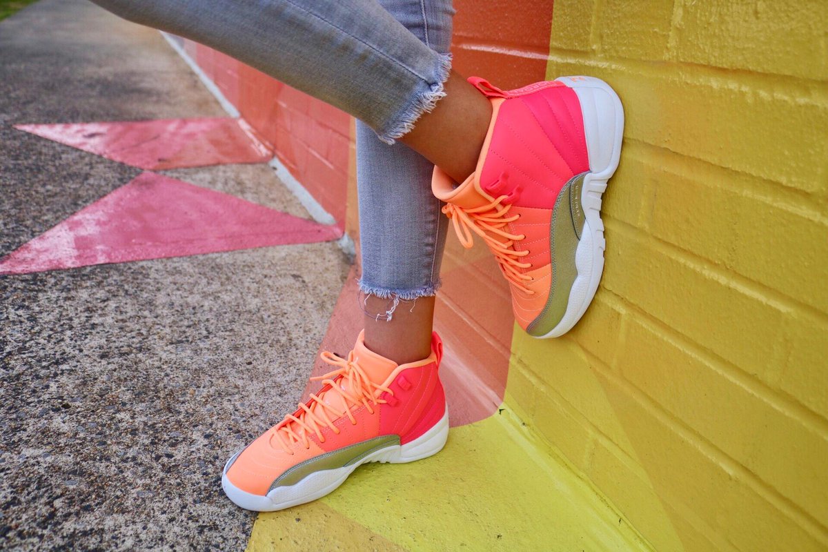 jordan retro 12 racer pink