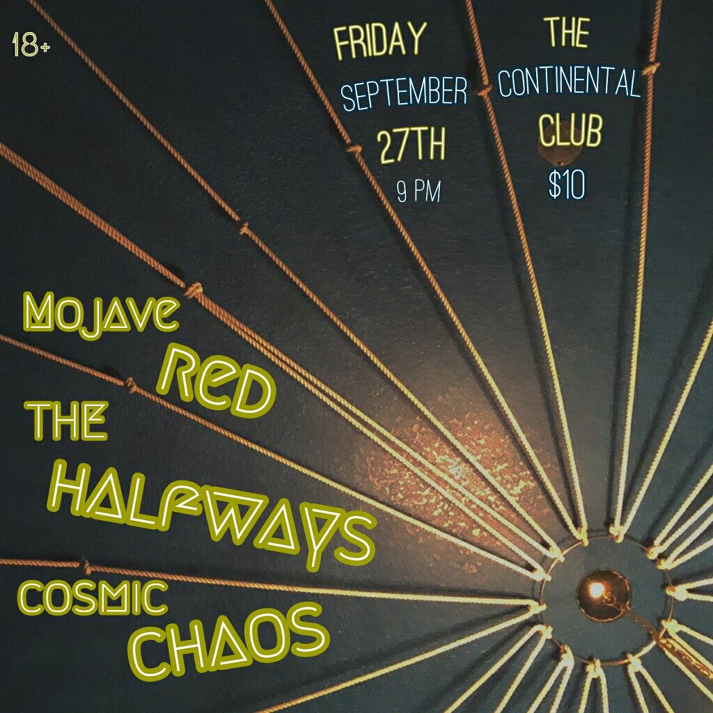 Houston!!!! We’re playing tonight <a href="/ContClubHouston/">ContClubHouston</a> w/ #MojaveRed! 🐲✨ come out! It’s been too long!